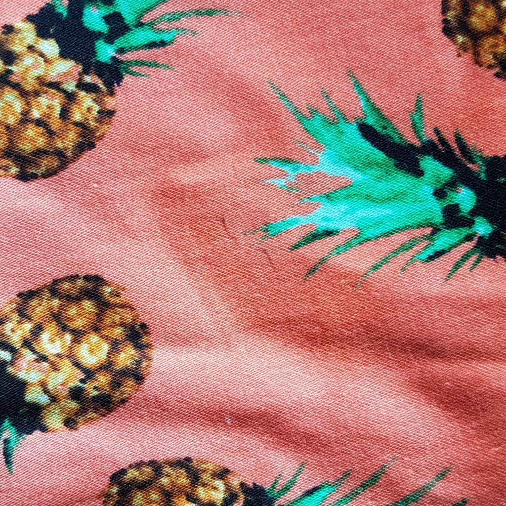 Ixia Summer Fun Tropical Pineapple Print Dress | Size Medium - Picture 9 of 14